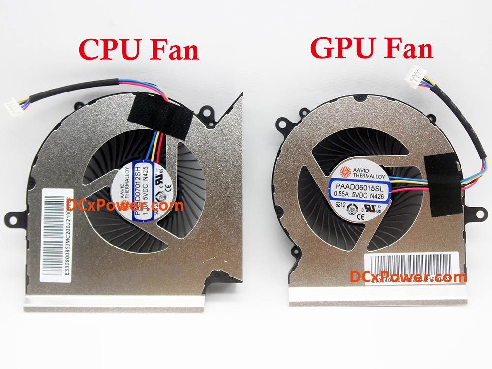 (image for) Laptop Internal Fan for MSI Alpha 15 A4DE A4DEK MS-16UK Series CPU GPU Cooling Inside Left Right Cooler Assembly Genuine